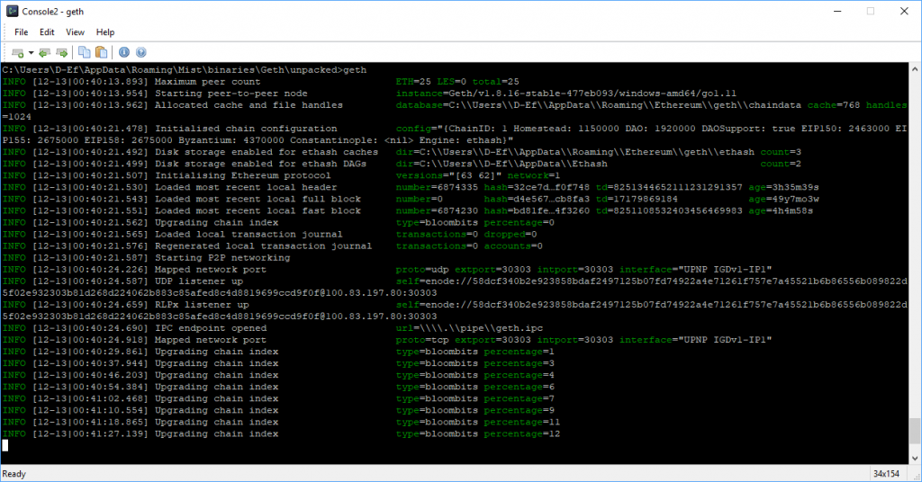 Windows 10 not connecting to ethereum node bitcoins mining ubuntu